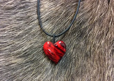 Red Heart Necklace